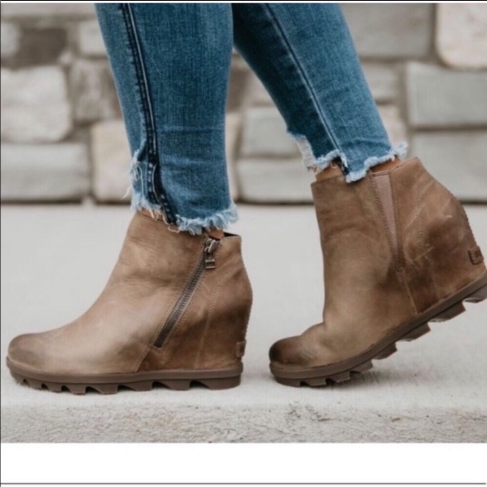 Sorel Joan of Artic Wedge ZIP New No Box